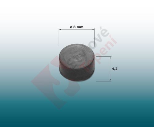 Gumička (váleček) 8x4 mm těsnění trysky napouštěcího ventilu SANIT (SRN) - V3/285