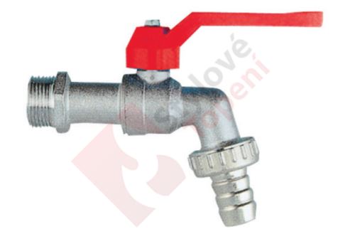Kulový kohout voda páka zahradní DN 15 - 3/8"