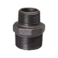 Černá vsuvka redukovaná 6/4"x1", 245R
