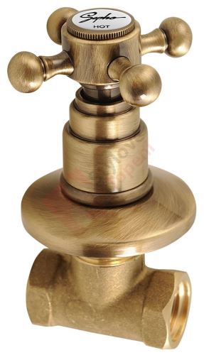 ANTEA podomítkový ventil, studená, bronz 3056C