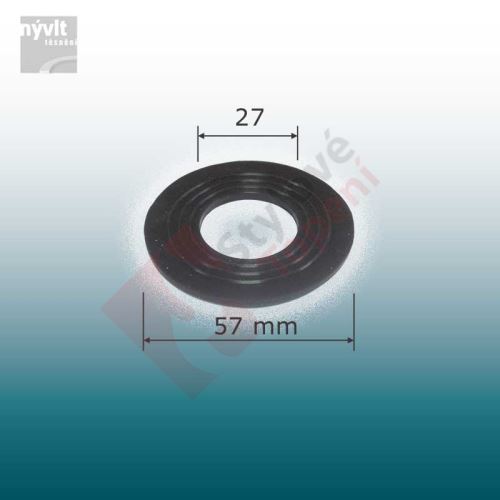 Membrána 27x57x2.3/3.2 mm vypouštěcích ventilů podomítkových modulů Tornado (LIV Slovinsko) - R/4105