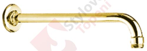 Sprchové ramínko kulaté, 350mm, zlato BR355