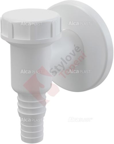 Sifon pračkový venkovní bílý APS2 Alca plast