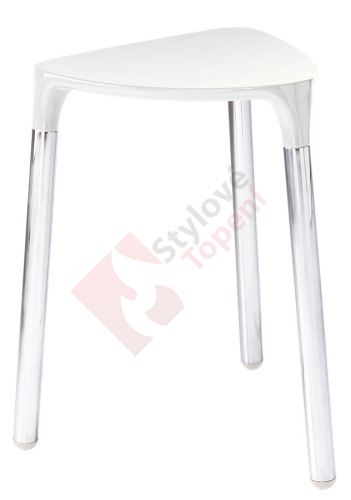 YANNIS koupelnová stolička 37x43,5x32,3cm, bílá 217202