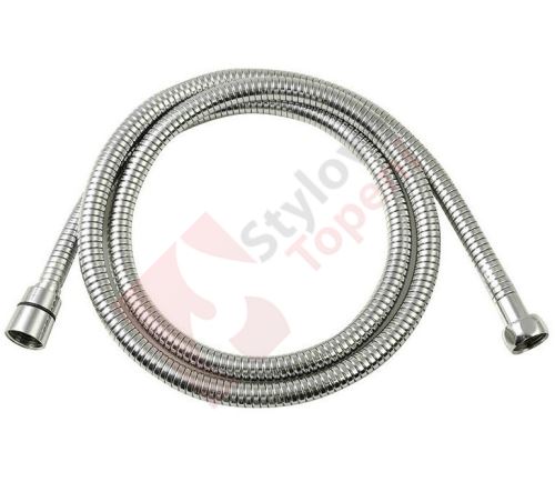 LUX kovová sprchová hadice, roztažitelná 150-180cm, chrom FSACC293
