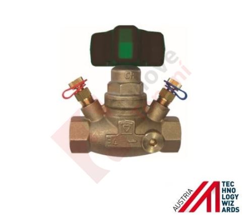Herz Regulační ventil přímý,STRÖMAX-GMW 4217 pro pitnou vodu 1/2", DN15, 2421781
