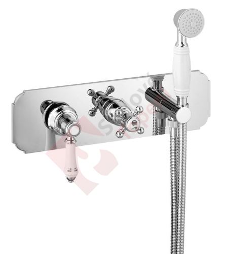 VIENNA podomítková sprchová baterie s ruční sprchou, 3 výstupy, chrom VO143
