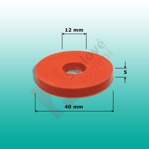 Těsnění zpětné klapky pro Darling 5/4“ pryž 12x40x5 mm - S1/4375