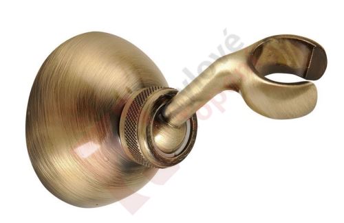 Držák sprchy, otočný, bronz SUP26