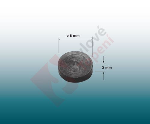 Gumička 8x2 mm pro napouštěcí ventil TNV 2-S; TNV 2-B - P1/225