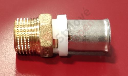 AL pex Přechod přímý, venkovní závit 3/4"x26 TOP 7243G