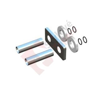 Herz DE LUXE krytka pro troubu, chrom, S682201