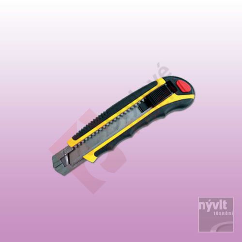 Nůž ulamovací s kovovou výstuhou PROFI - š. 25 mm - plast / kov - N/1730